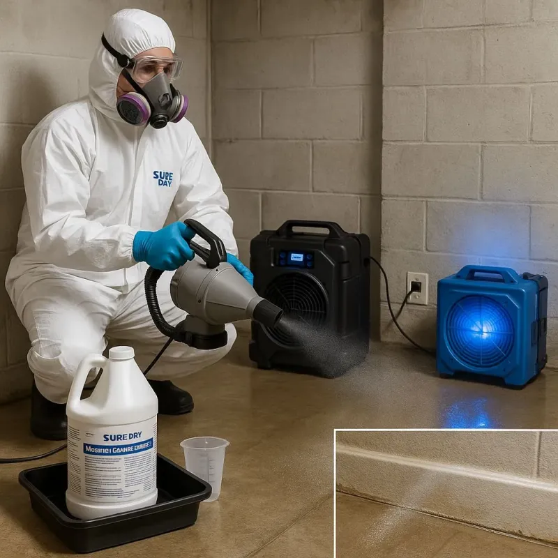Sanitization and Odor Removal process in Surry, VA