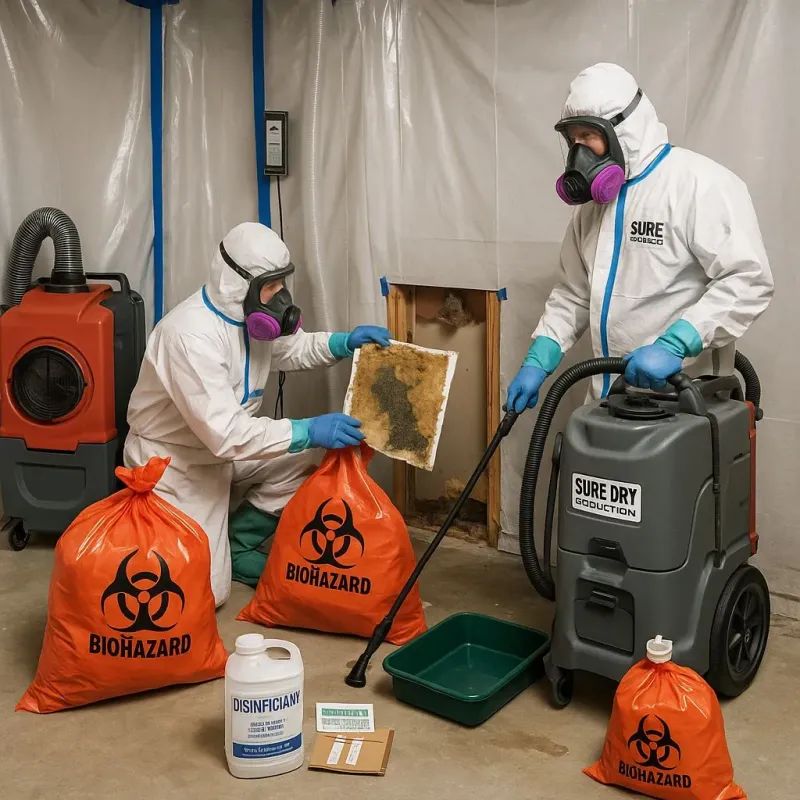 Contaminated Water Handling Protocols process in Surry, VA