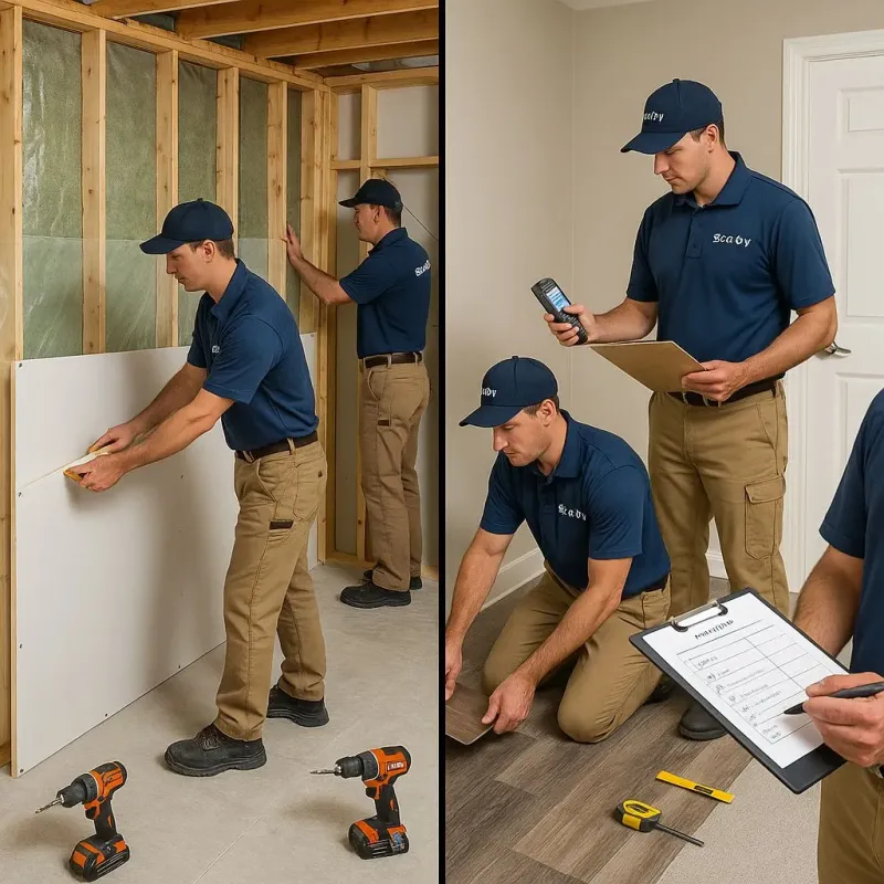 Repairs and Reconstruction process in Surry, VA